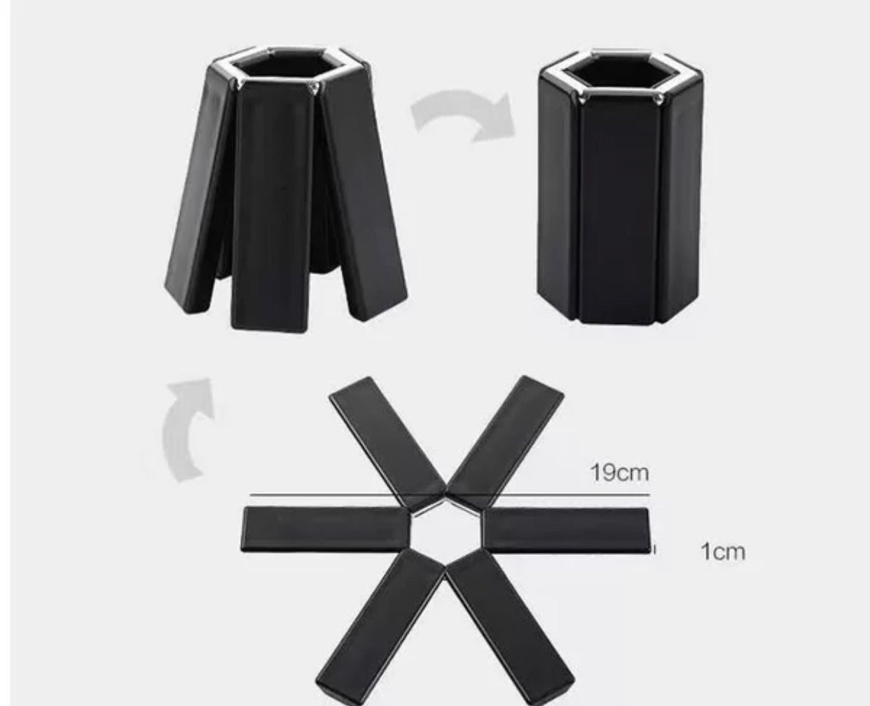 Folding hot plate / pot stand image 2