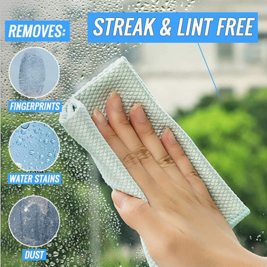 Streak free magic cloths 3 pack image 1