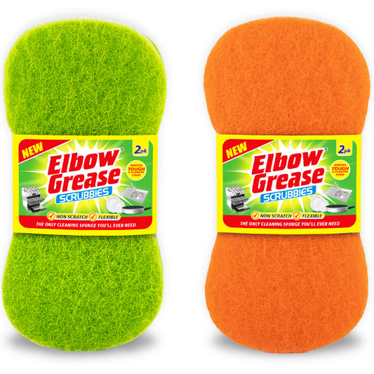 Elbow grease scrubbies 2 pack