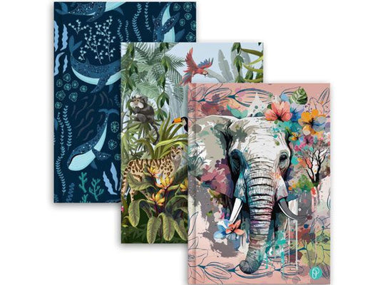 A5 hardback notebook - animal design image 0