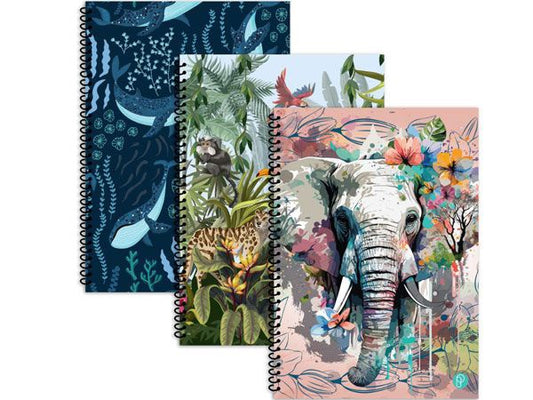 A4 spiral notebook - animal design image 0