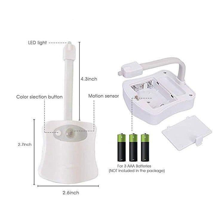 Toilet sensor light image 7
