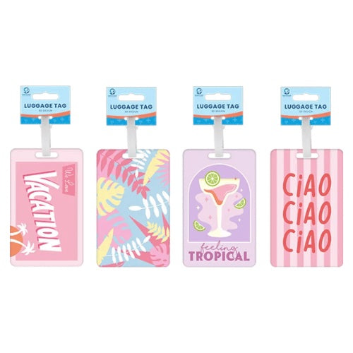 Luggage tag - pastel image 0