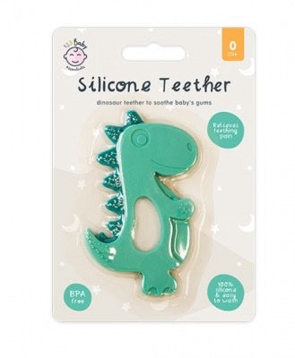 Silicone teether - dinosaur image 0
