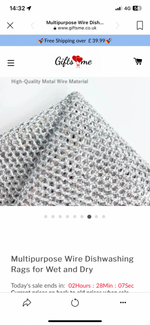Silver scourer cloth image 5