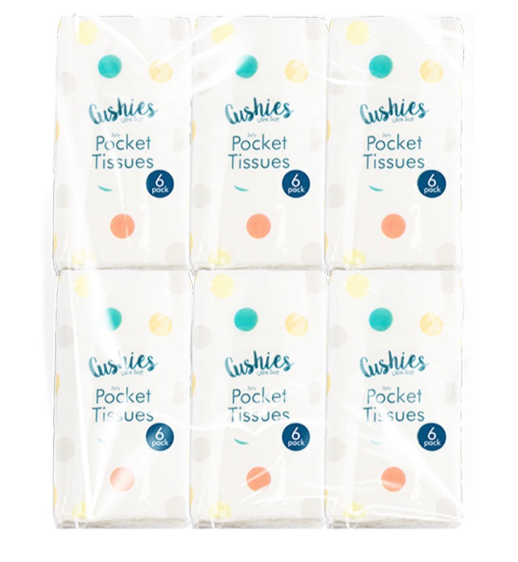 Pocket tissues 6 pack image 0