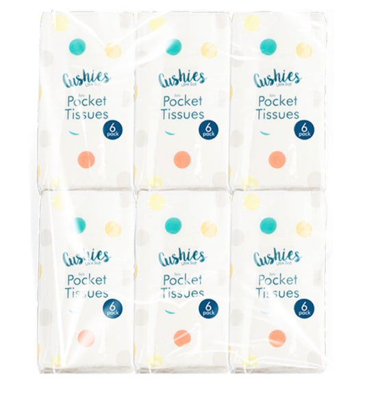 Pocket tissues 6 pack image 0