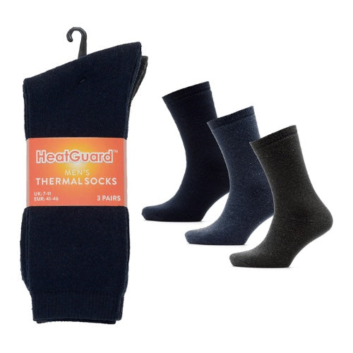 Men’s heat guard thermal socks - mixed dark image 0