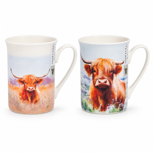 Small cow design (left) and large cow design (right), both 280ml