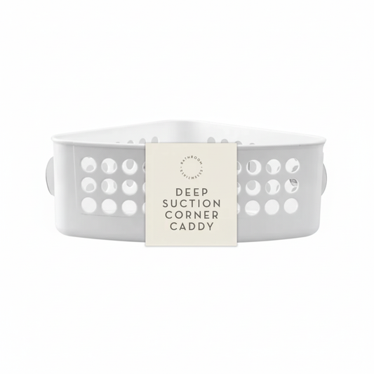 Deep suction corner caddy