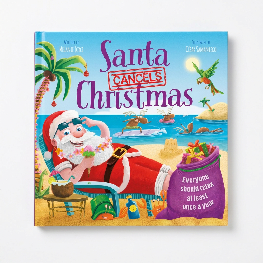 Santa cancels Christmas book.