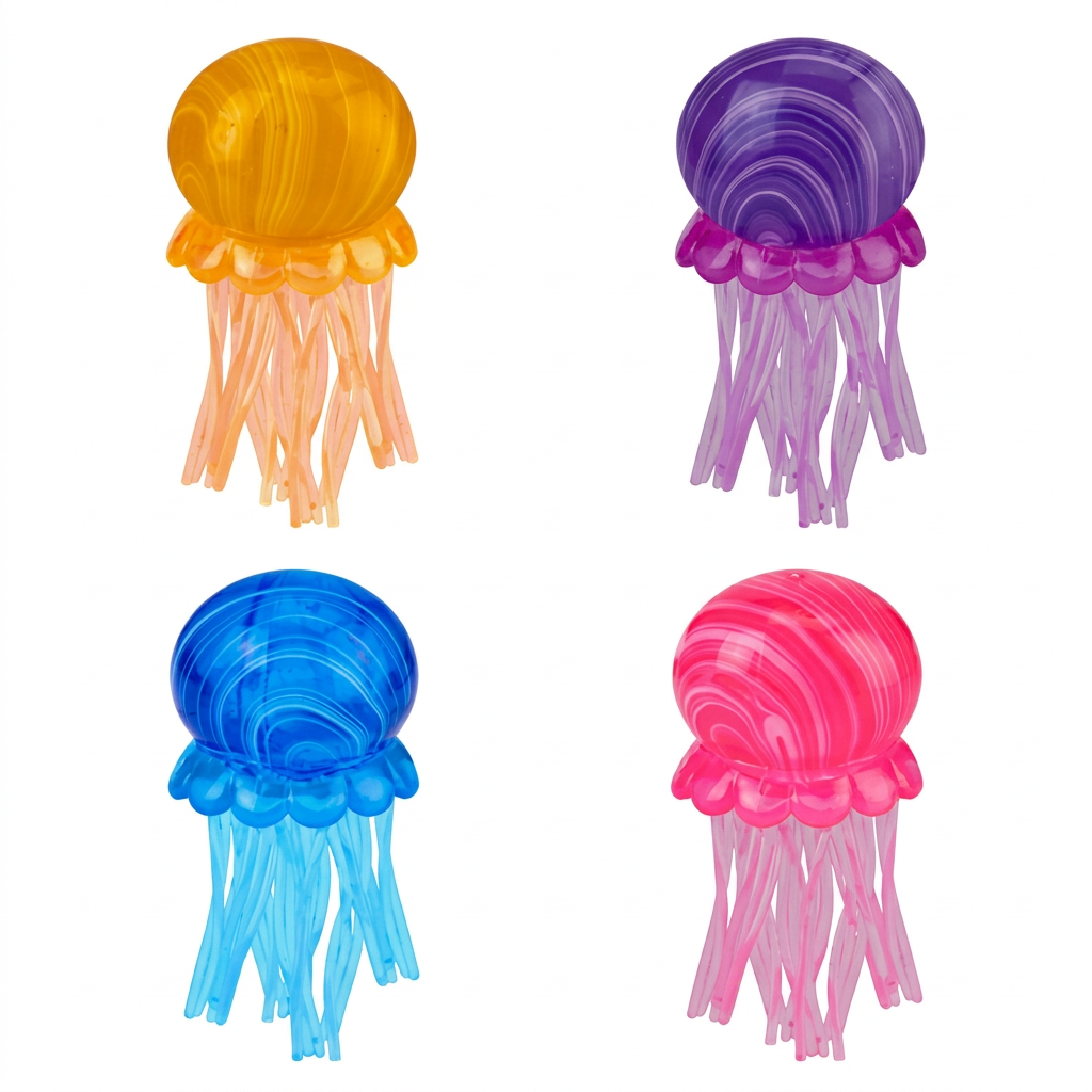 Wizz Toys squishy marble jellyfish 10cm