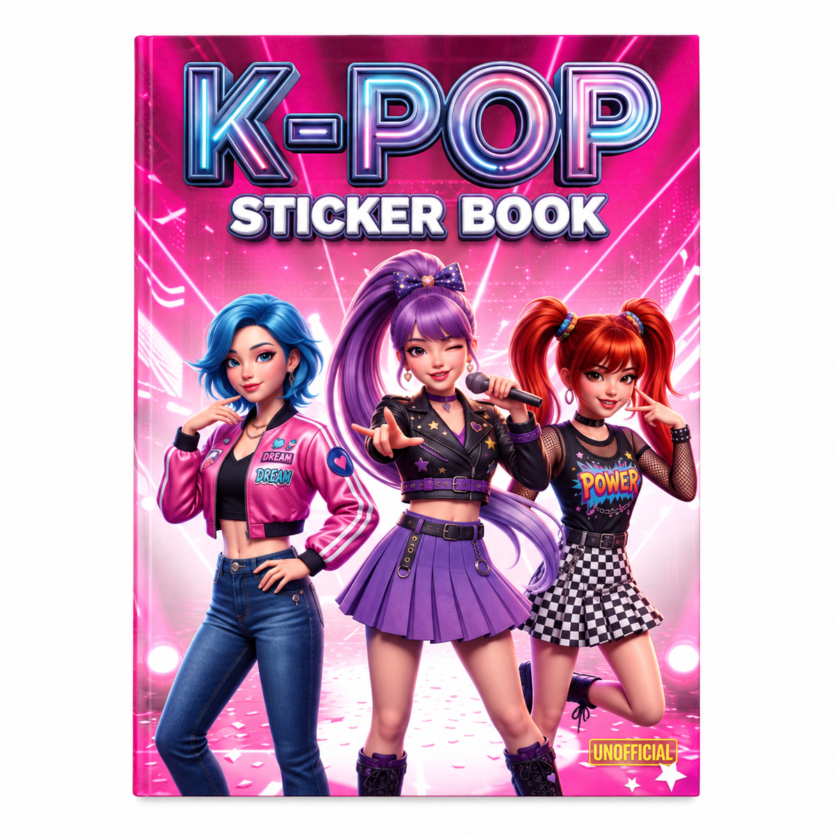 K-pop sticker book