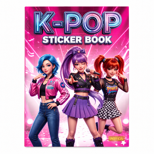 K-pop sticker book