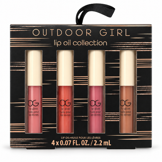 Outdoor Girl lip oil collection gift set