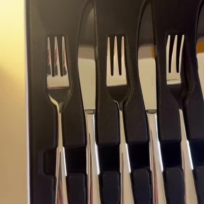 Stellar Winchester 12 piece steak knife & fork set