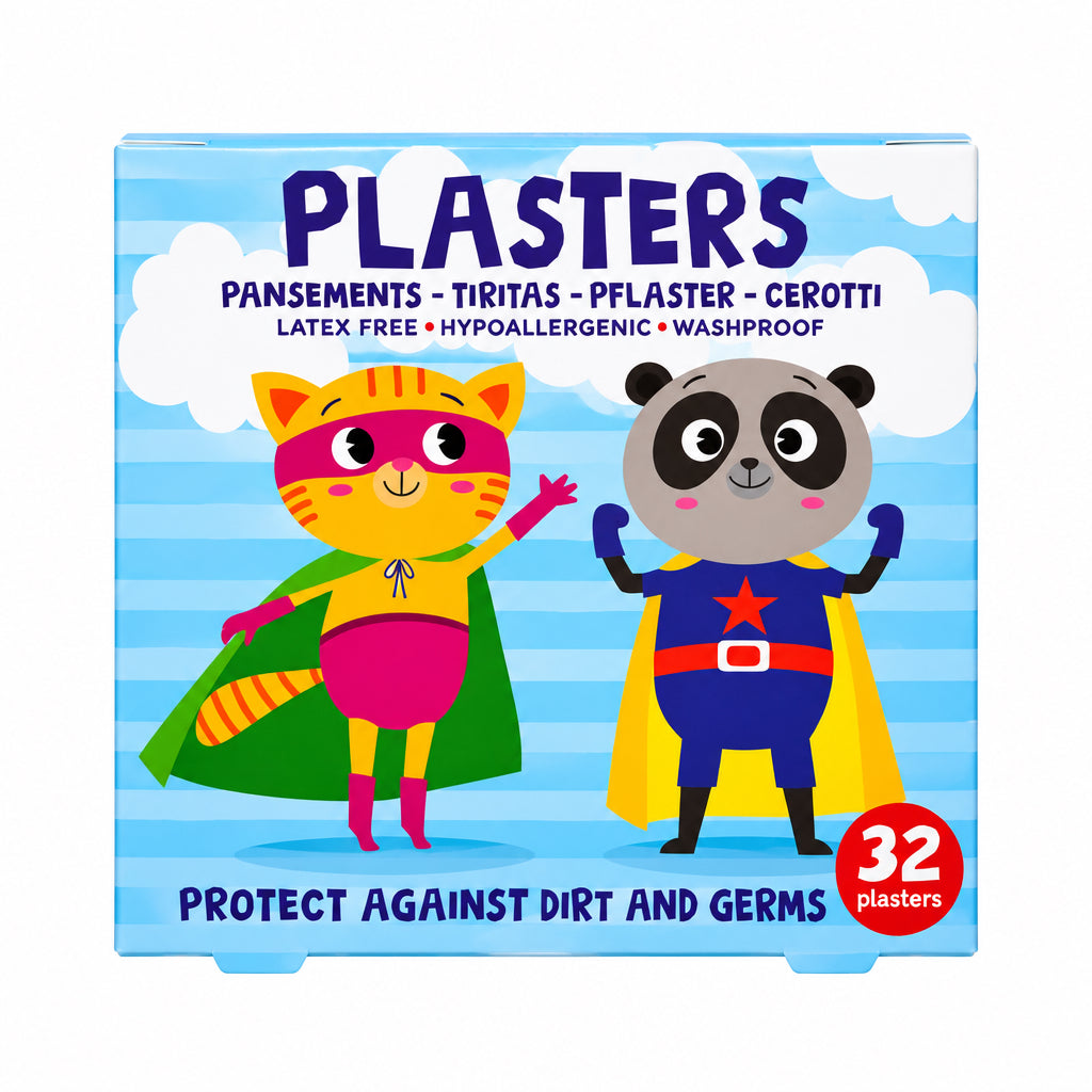 Superhero plasters 32 pack