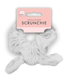 Towelling scrunchie